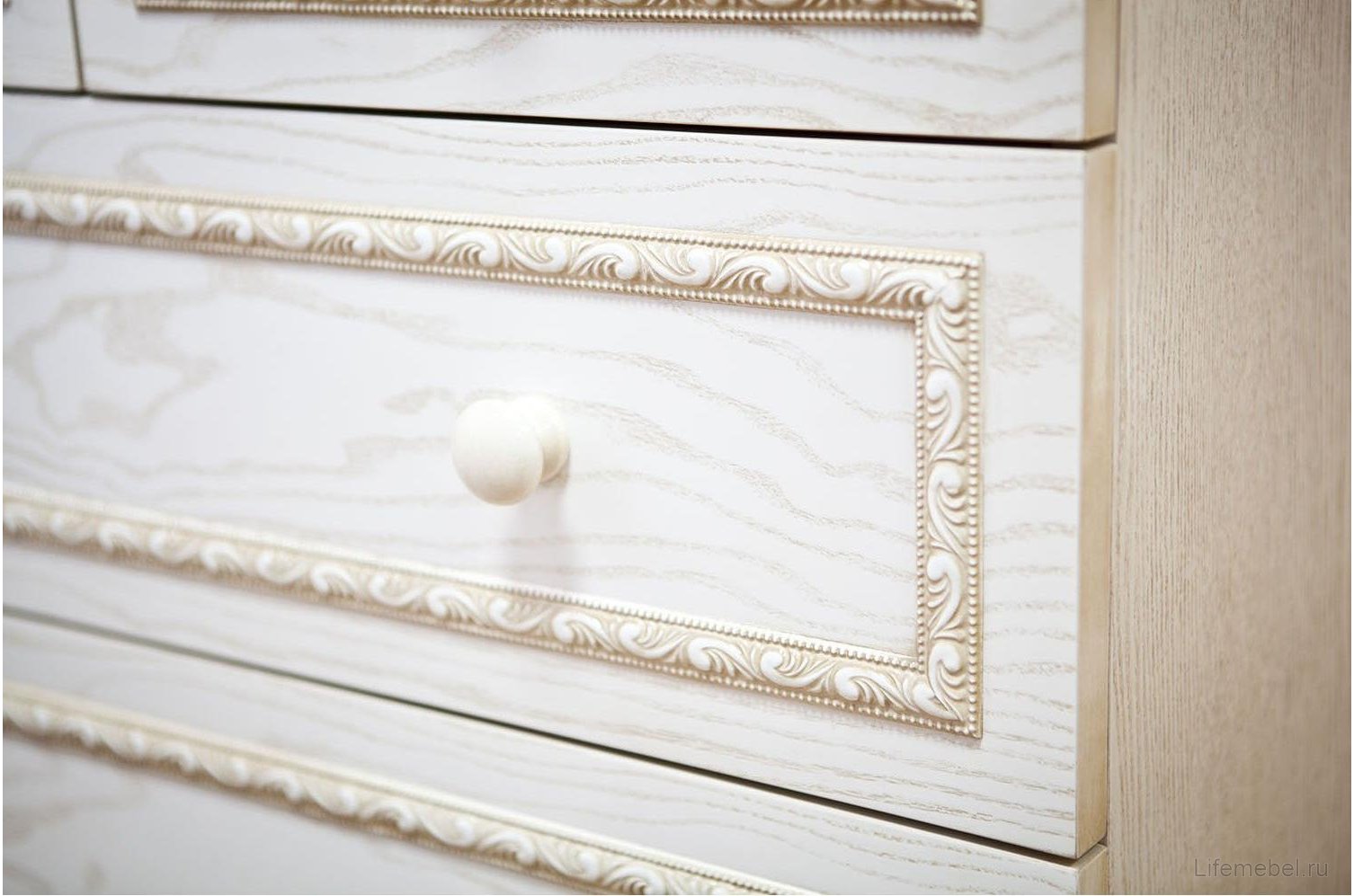 Комод С 585 античный белый