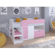 белый / розовый