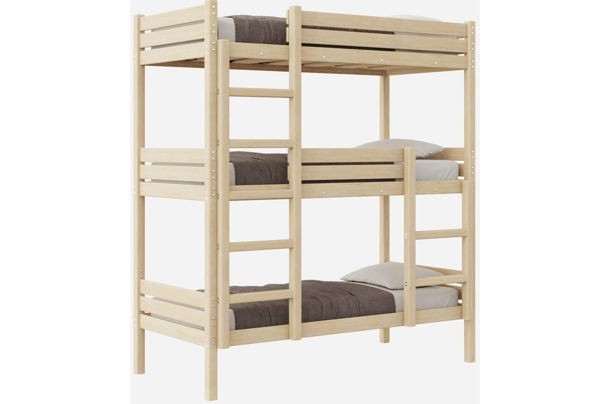 Трехъярусная кровать Офелия 80х200