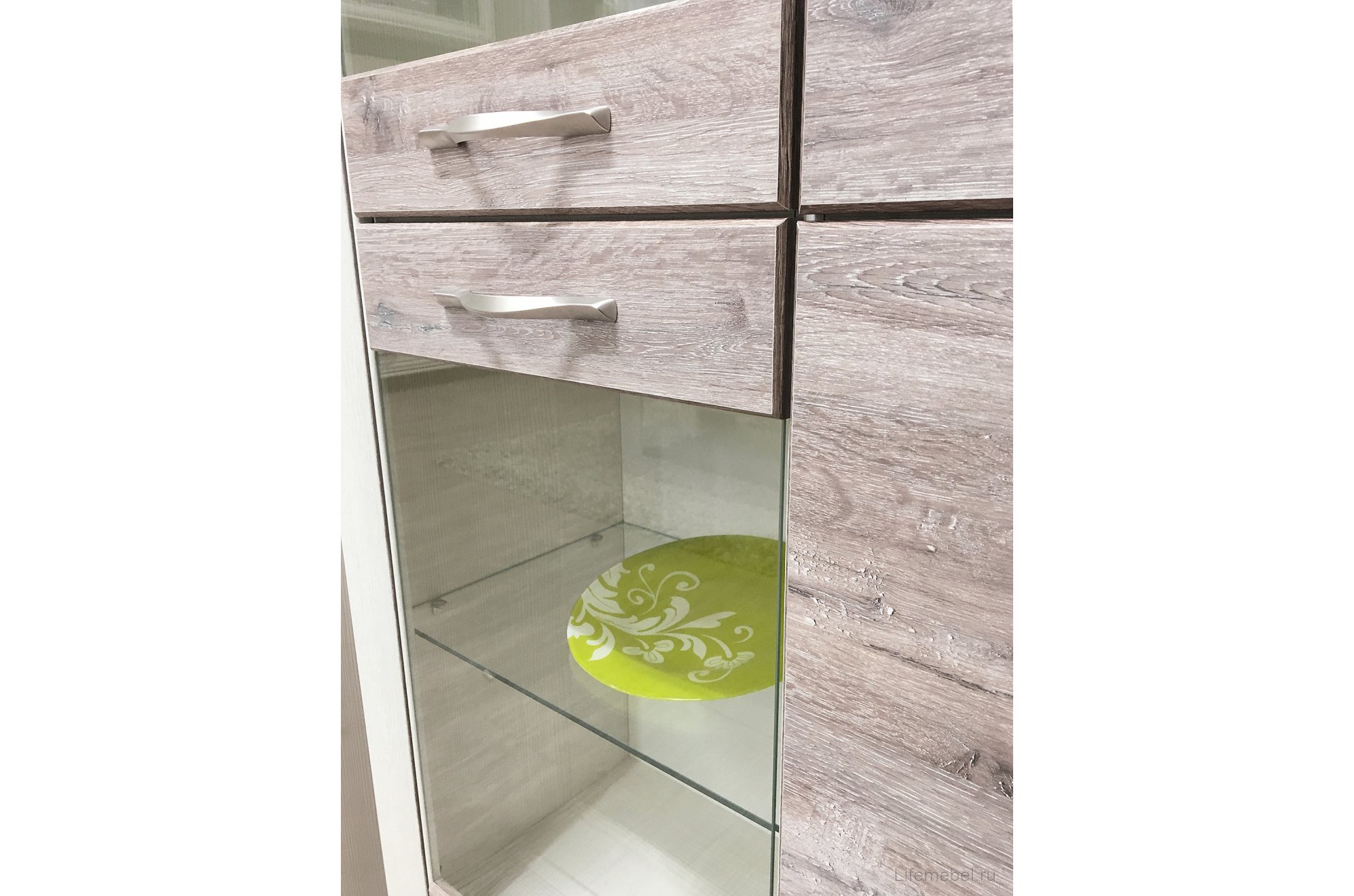 Гостиная Olivia комплектация 1 вудлайн крем / дуб анкона