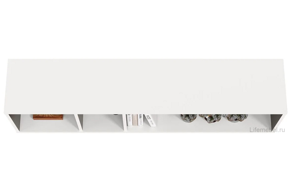 Модульная гостиная Сейдиль белый премиум / черный / белый глянец комплектация 2