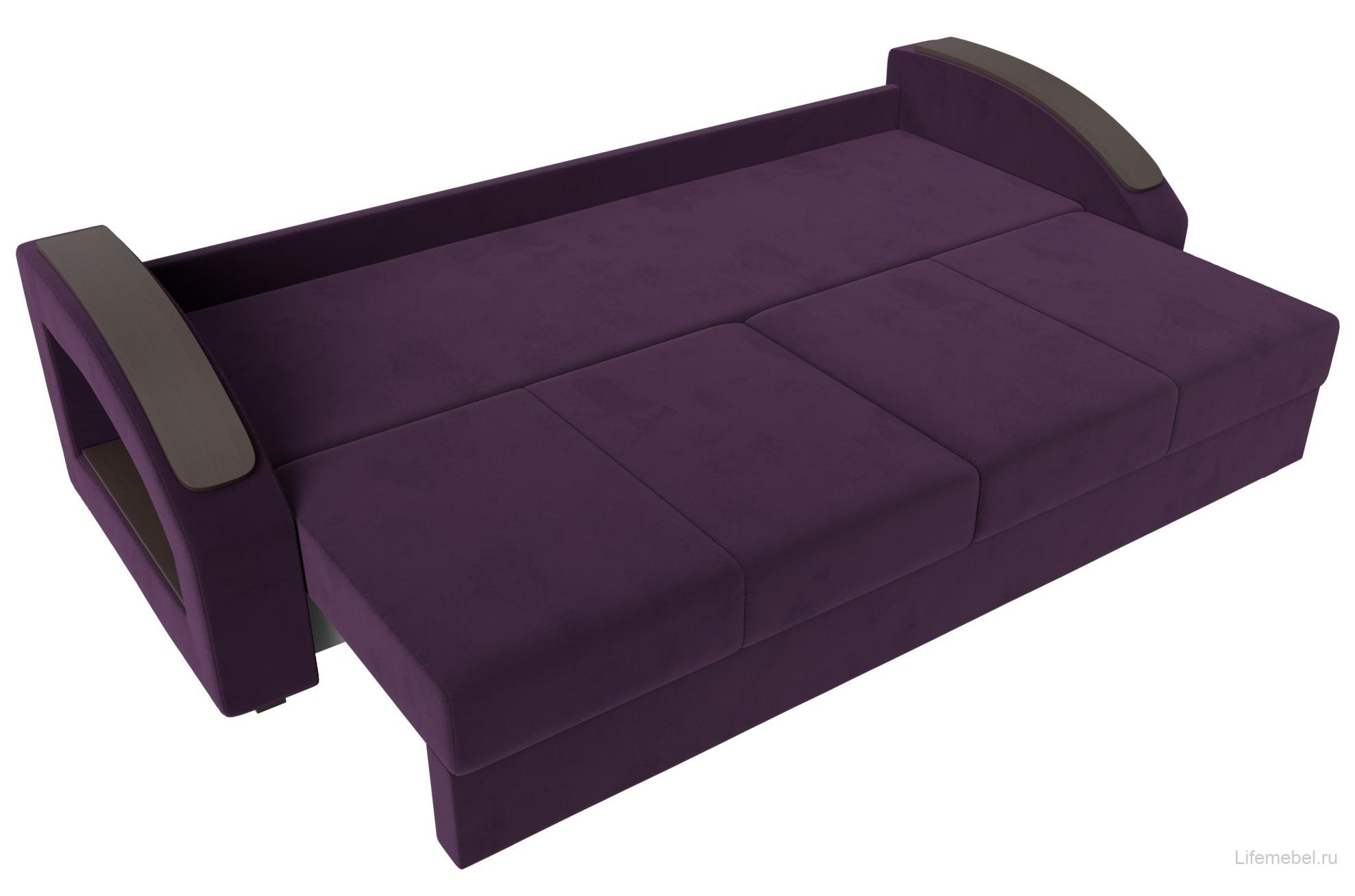 Диван Канзас фиолетовый велюр