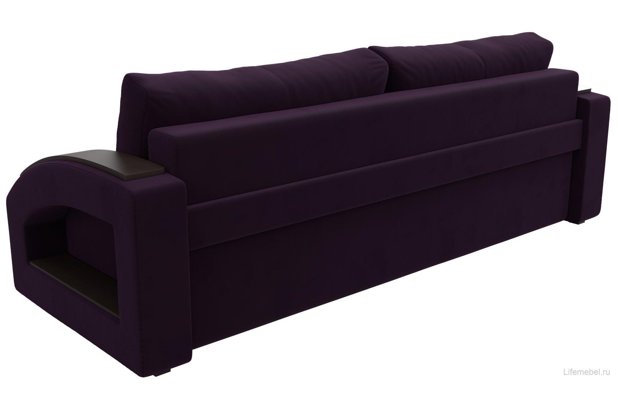 Диван Канзас фиолетовый велюр