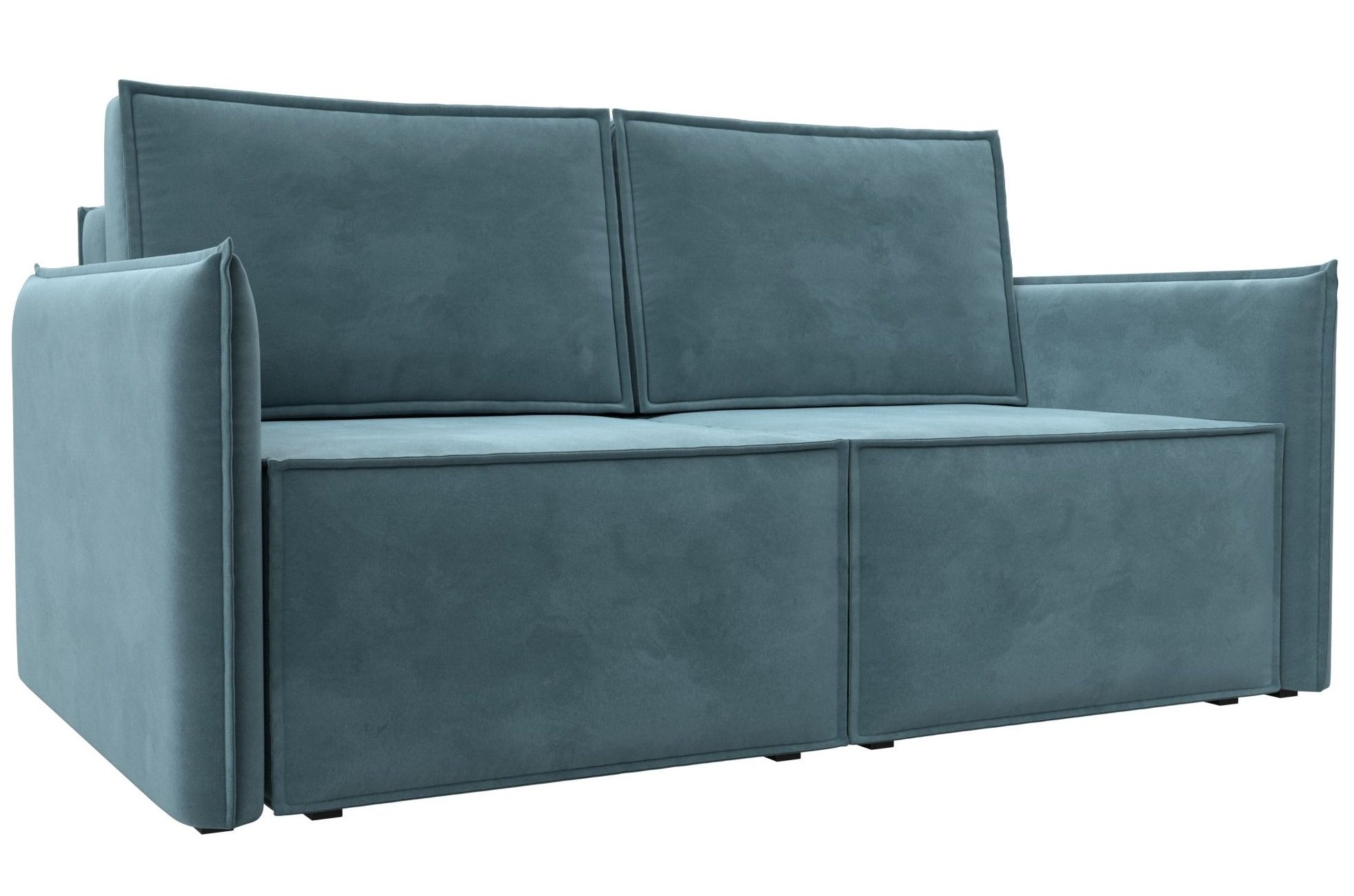 Диван Либерти велюр бирюзовый