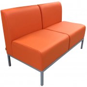 оранжевая экокожа (pegas sand)