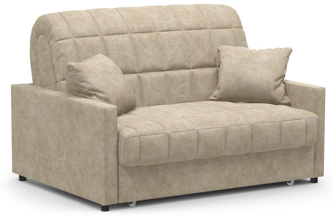 Диван Moon Family 134 велюр коричнево-бежевый 48-17