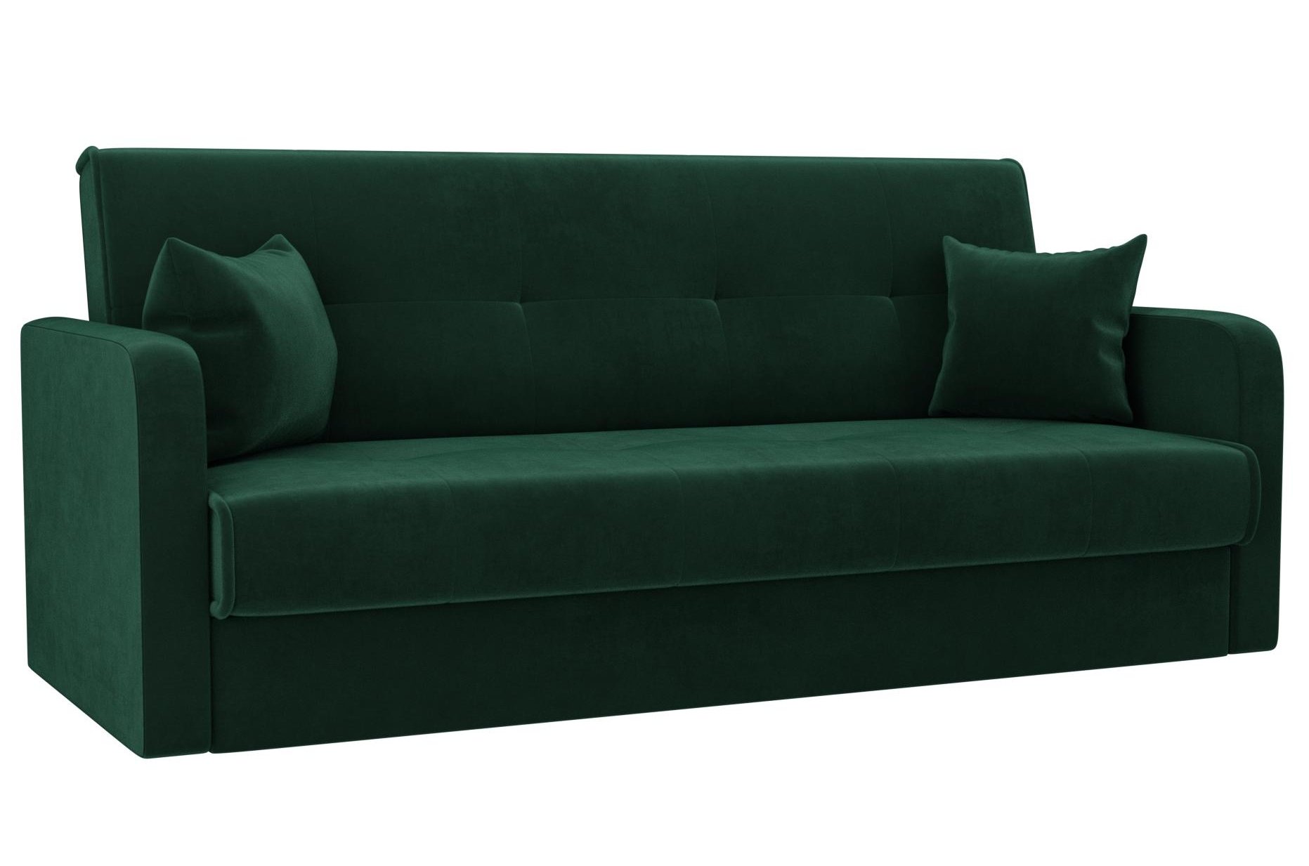 Диван Надежда велюр зеленый