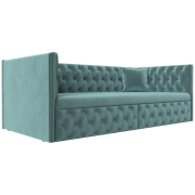 велюр бирюза