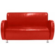 красная экокожа