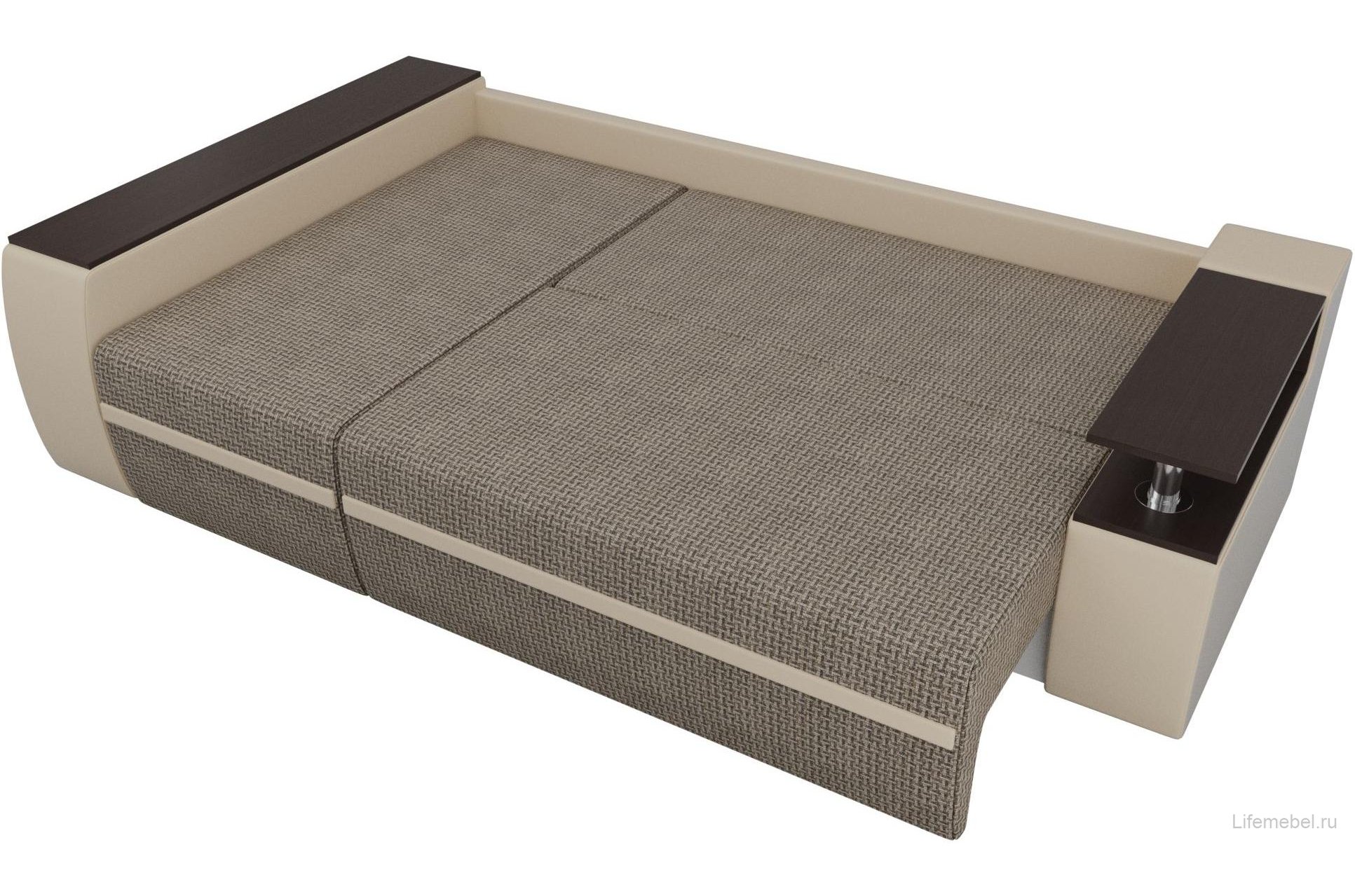 Диван угловой Майами левый корфу 03 / эко кожа бежевая