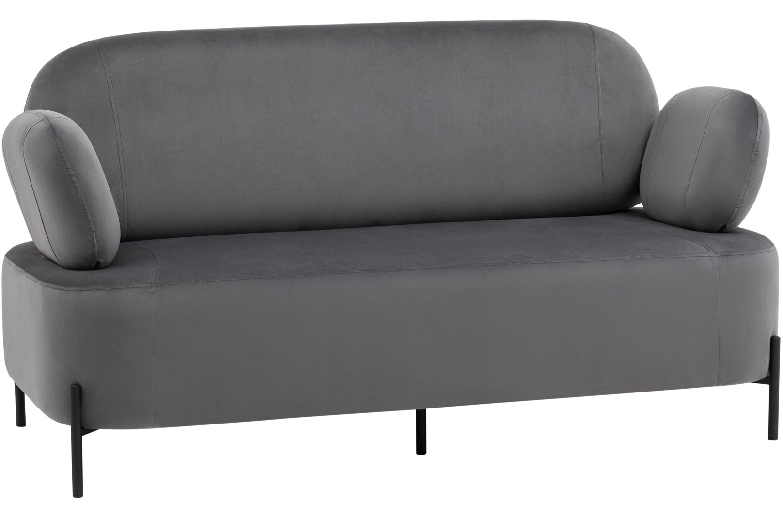 Диван Уно серый велюр
