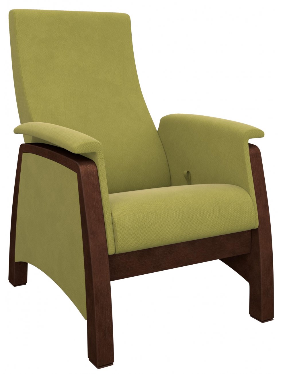 Кресло-глайдер Модель Balance 1 орех / verona apple green