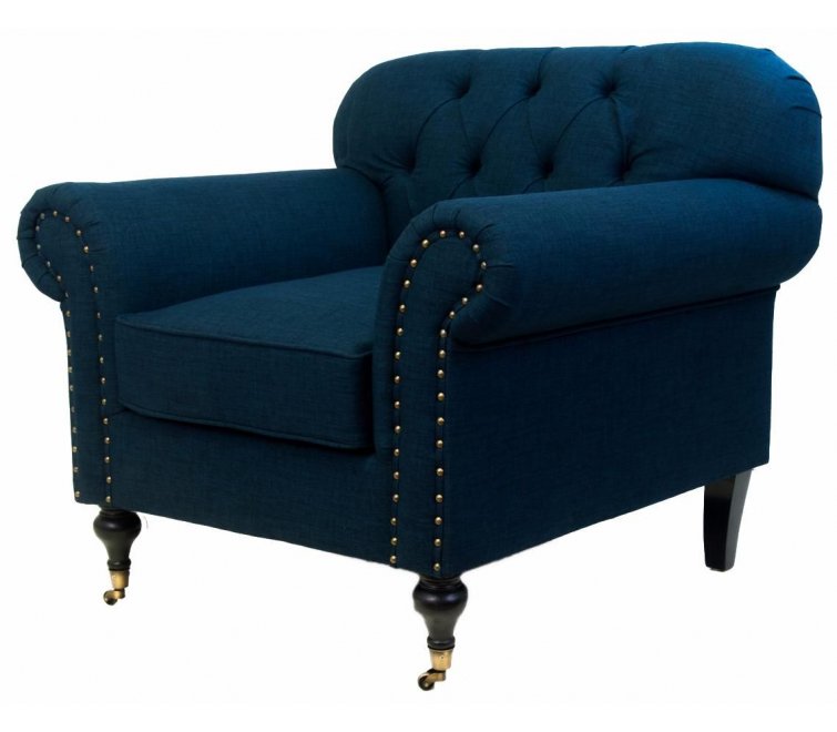 Кресло Kavita DF-1819-B1 dark blue Кресло Kavita DF-1819-B1 dark blue