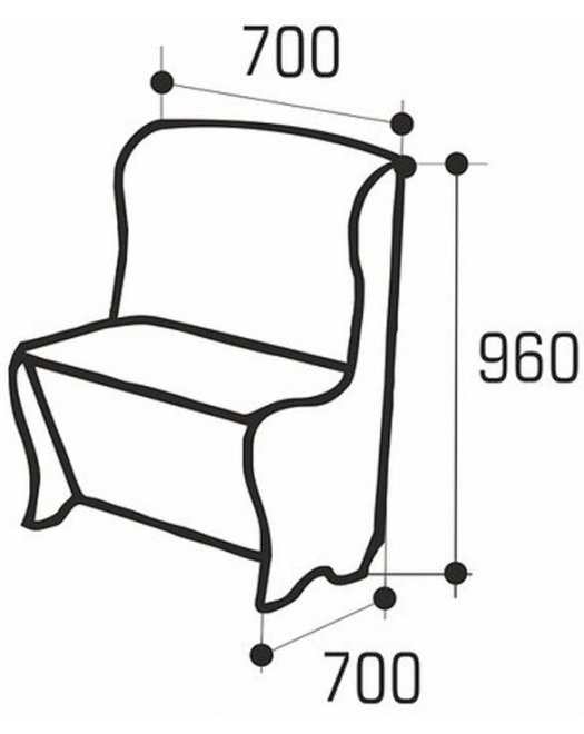 Кресло Модерн коричневое / бежевое Кресло Модерн коричневое / бежевое