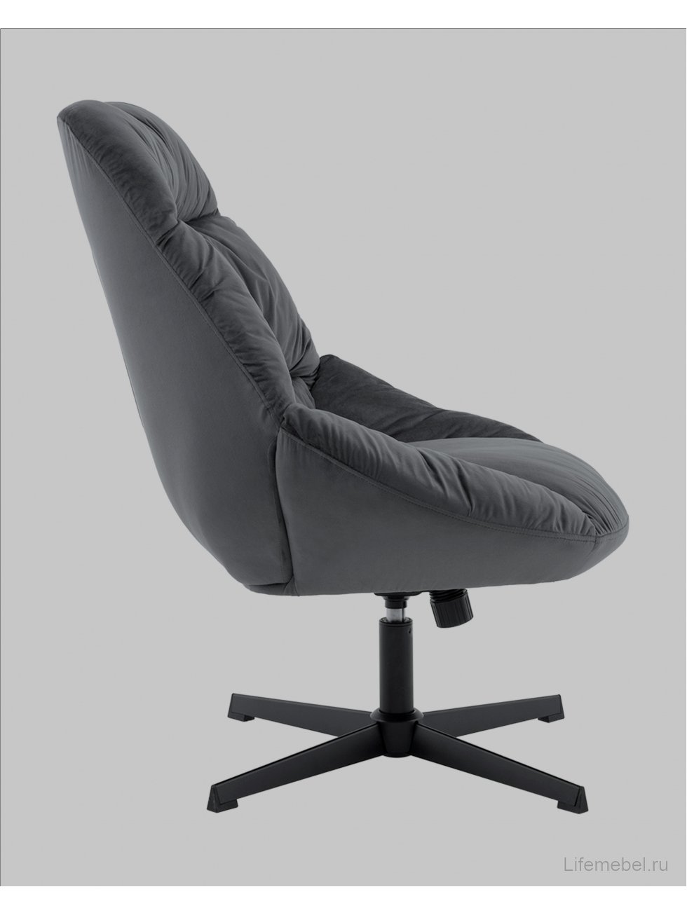 Кресло Оррелл серый