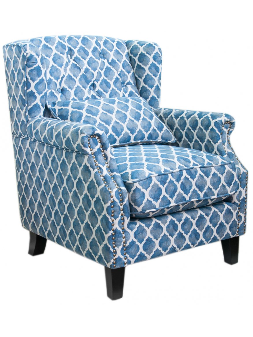 Кресло Scott KS-904-1-O blue wave