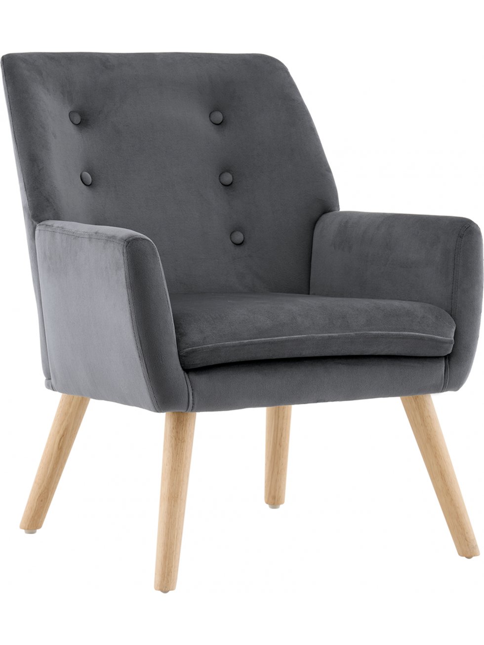 Кресло Райт серый