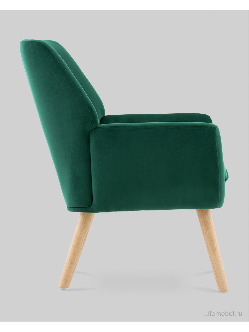 Кресло Райт тёмно-зелёный