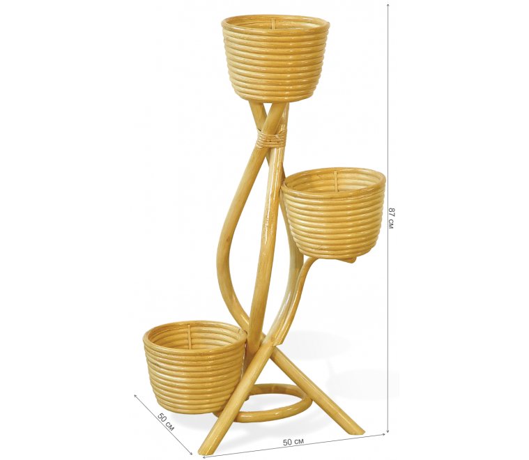 Цветочница Calamus Rotan 15/29 мед Цветочница Calamus Rotan 15/29 мед