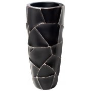 черный с серебром