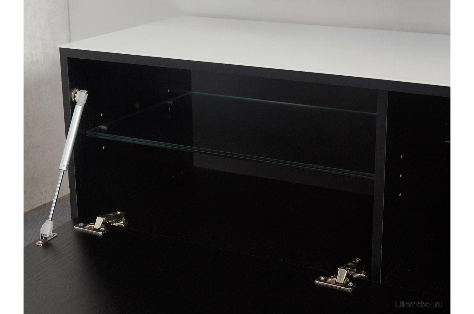 ТВ-тумба MD 650.01.31-31 черный / белоснежный