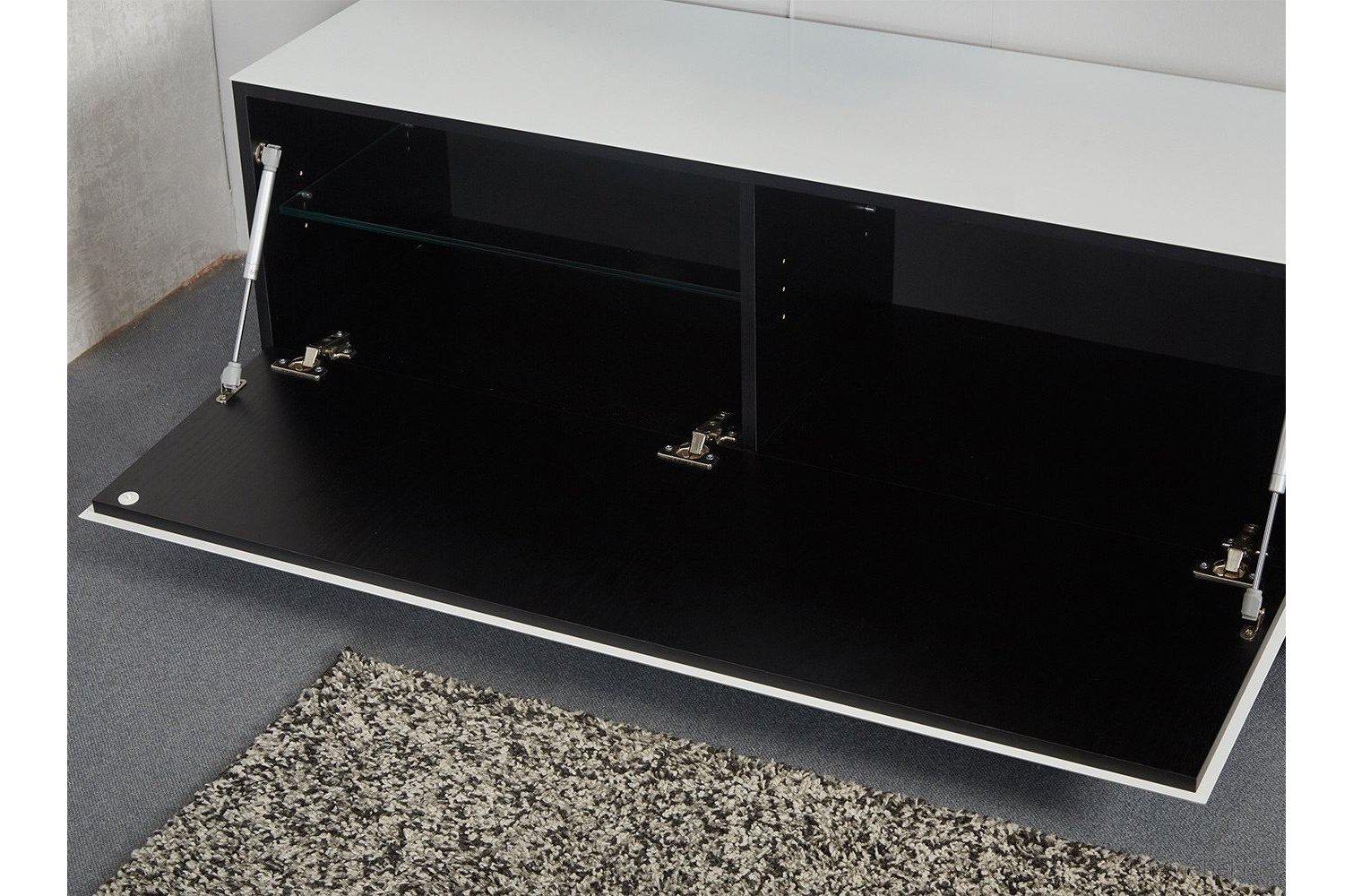 ТВ-тумба MD 650.01.31-31 черный / белоснежный