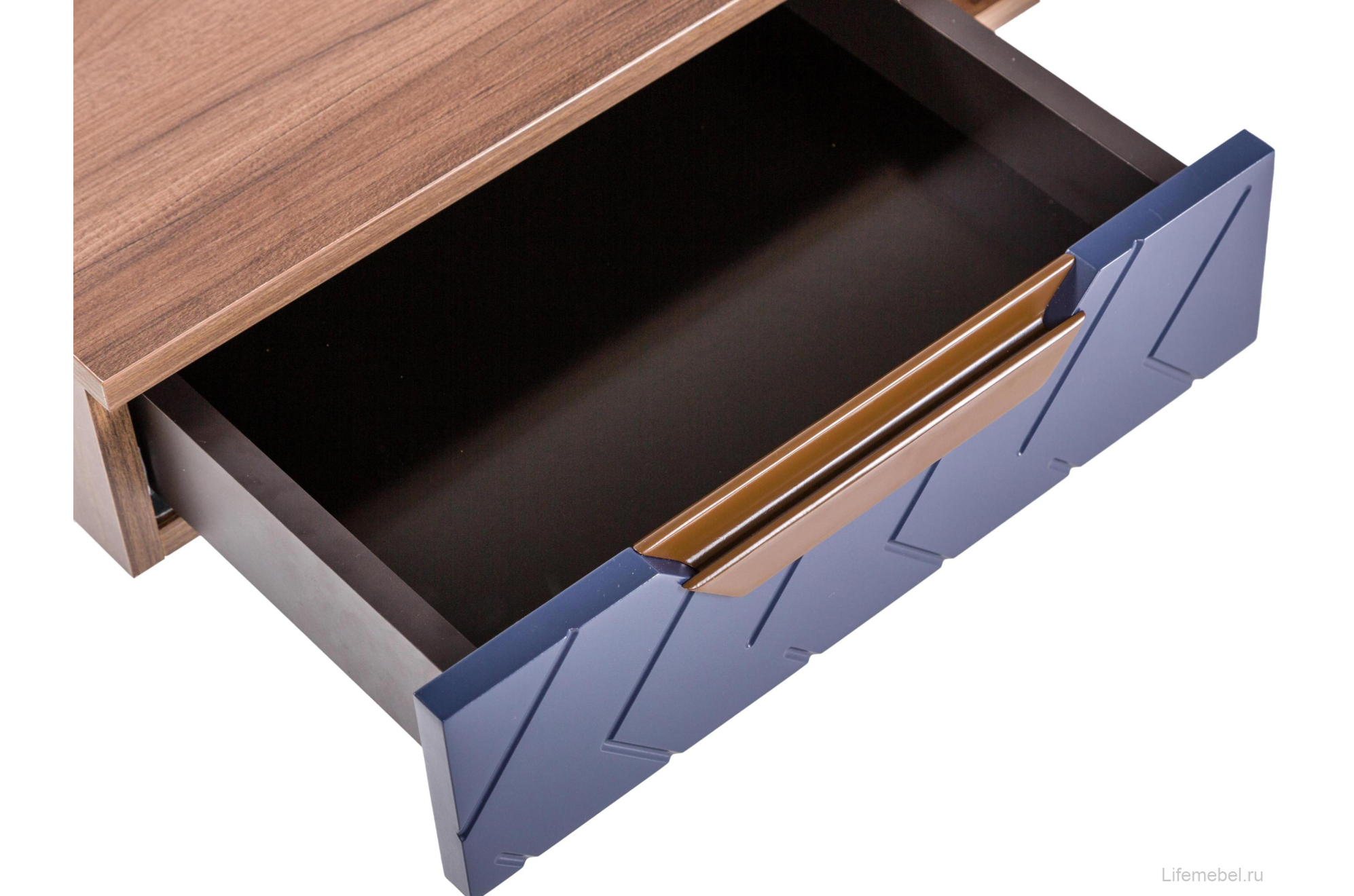 ТВ-тумба Сканди узкая сапфир