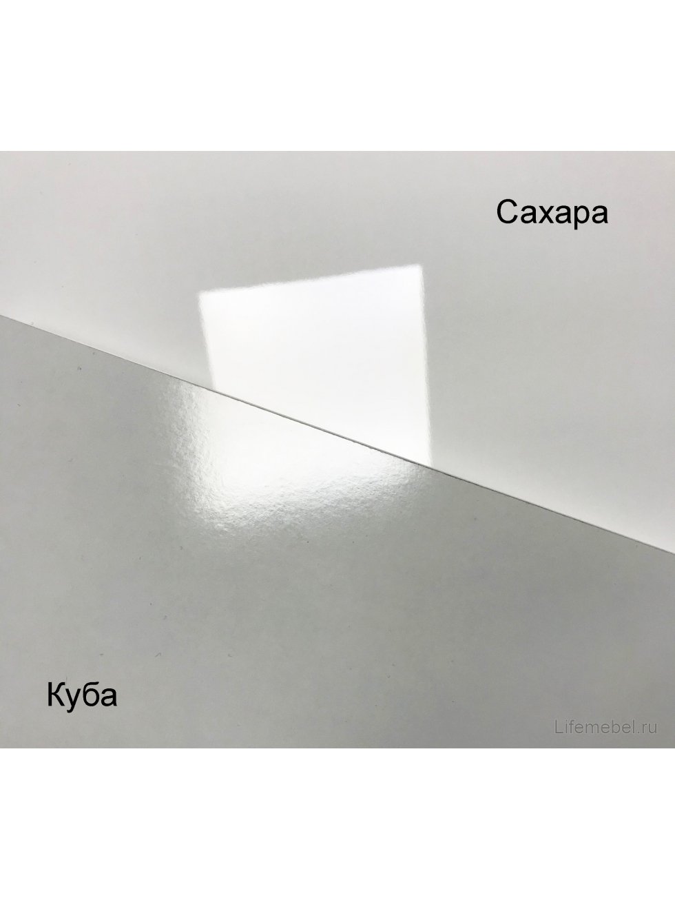 Витрина Куба 1701.М4 дуб сонома / белый глянец