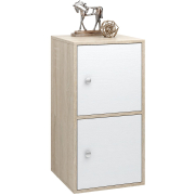 дуб сонома / белый