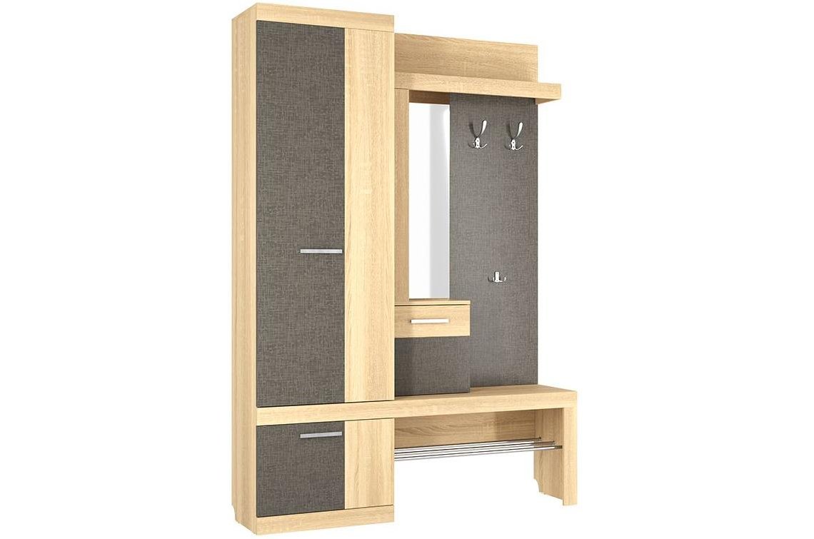 Готовая прихожая Алекс дуб сонома / скала