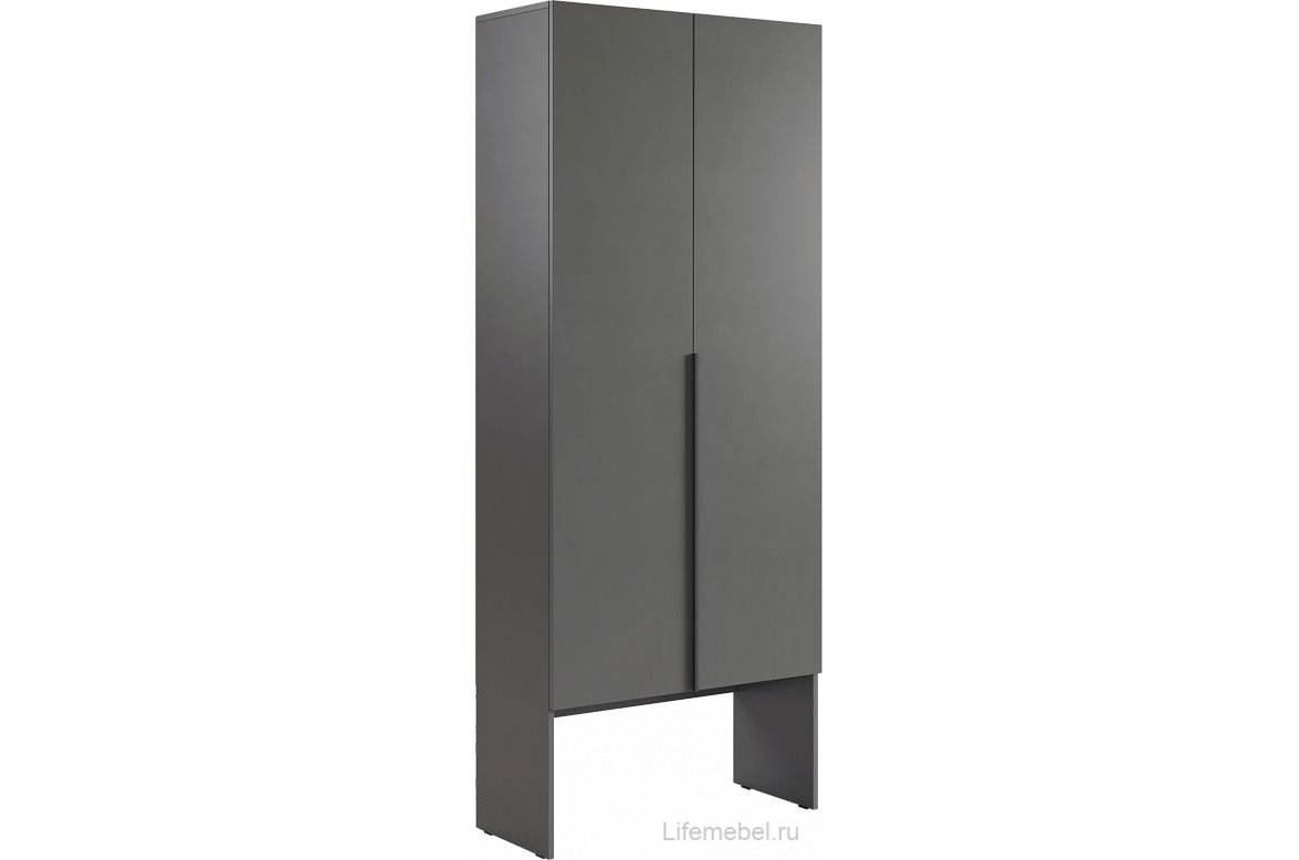 Модульная прихожая Баско К11 графит / дуб крафт золотой комплектация 11