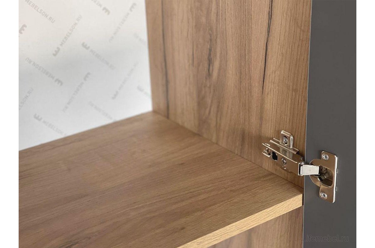 Модульная прихожая Бери К1 дуб крафт золотой / графит комплектация 1