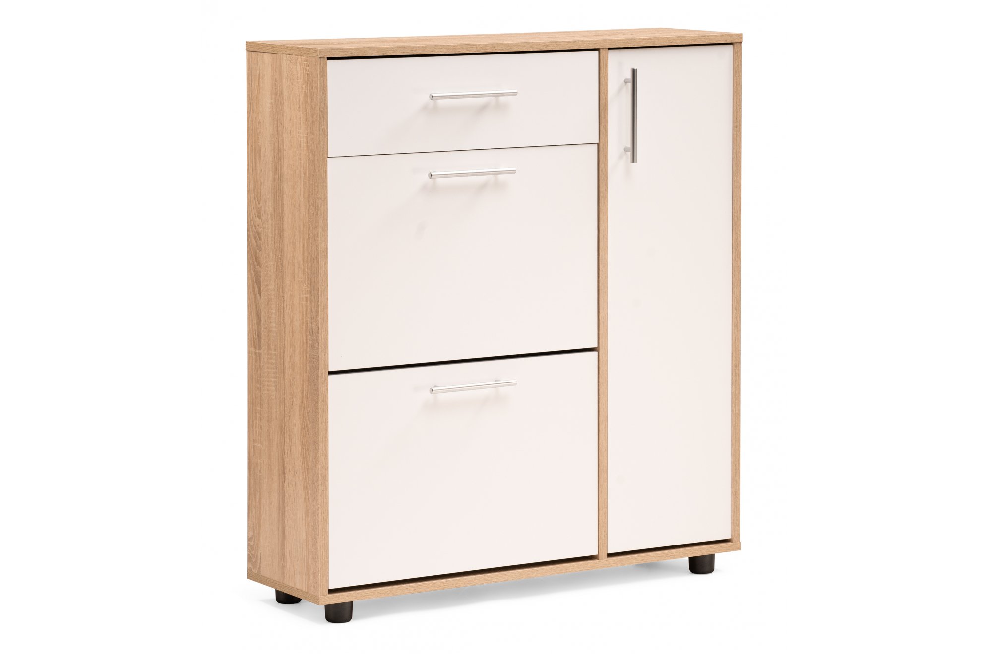 Обувница ТП-4 дуб сонома / белый