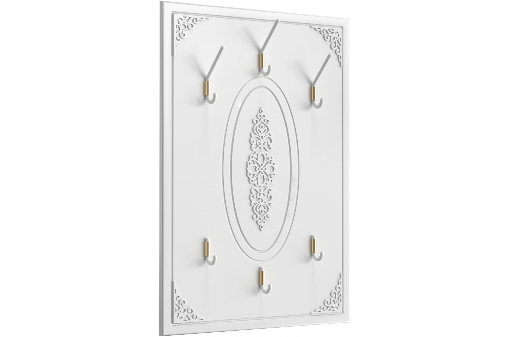 Настенная вешалка Ассоль АС-71 белое дерево