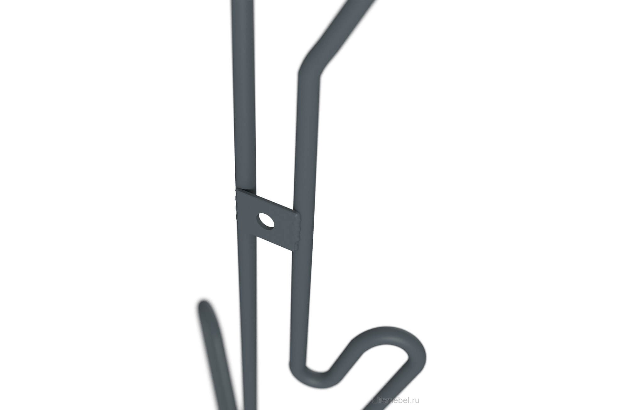 Настенная вешалка Sheffilton SHT-WH37 антрацит