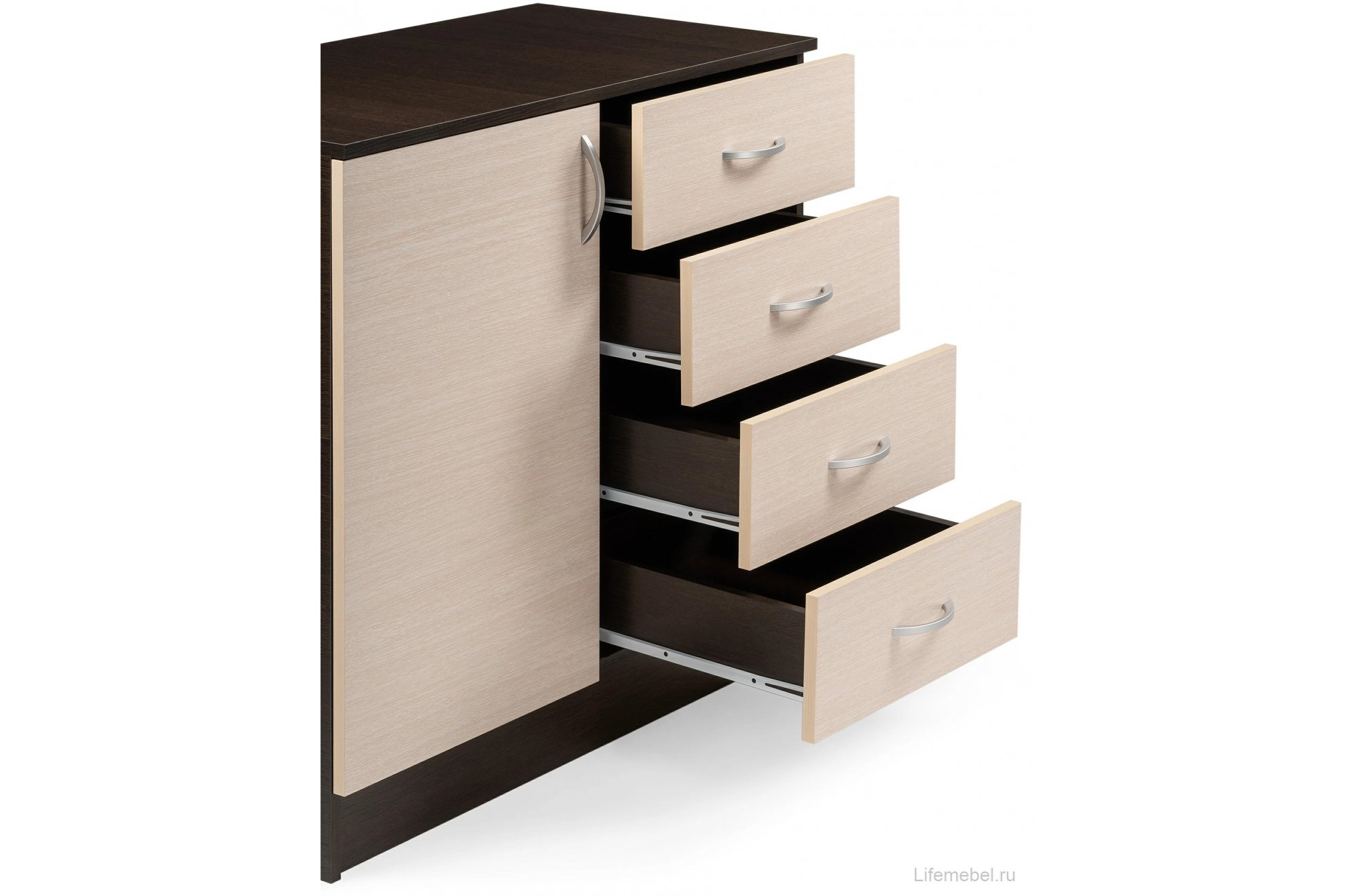 Комод Кэт-7 венге linum/дуб белфорт