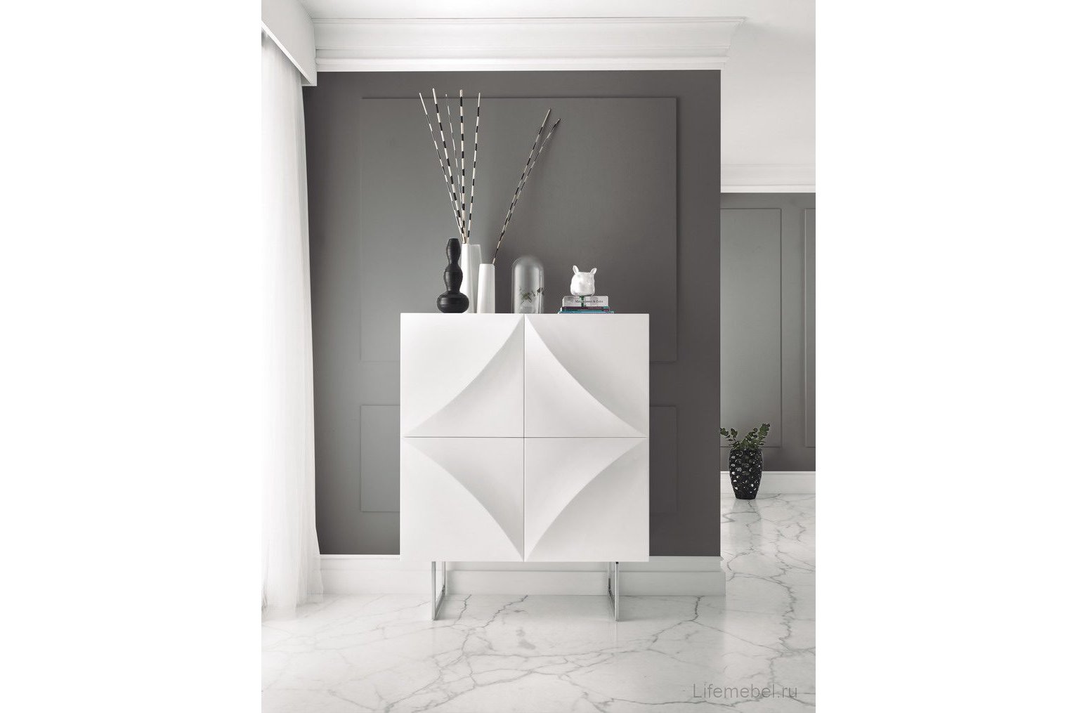 Комод W-101 белый