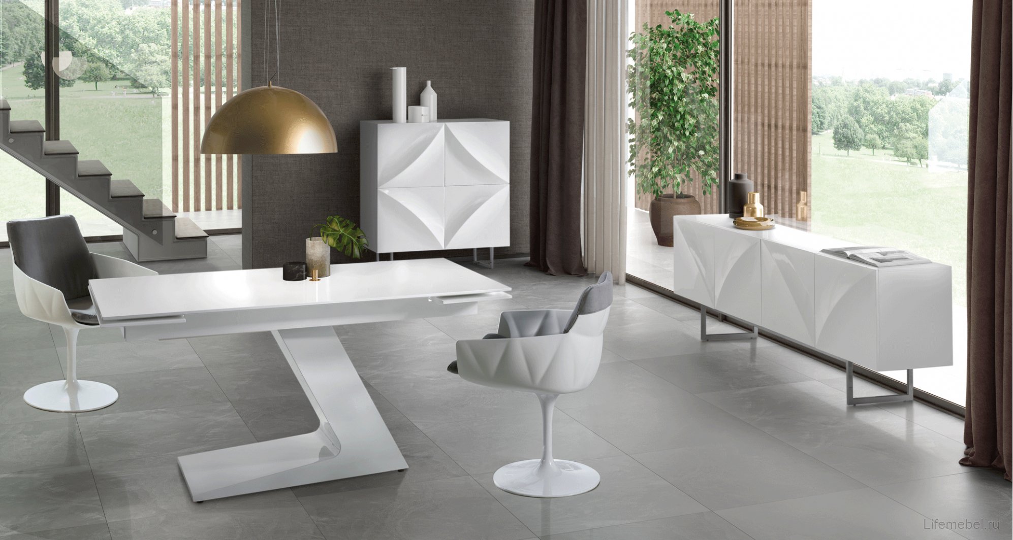 Комод W-101 белый