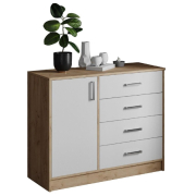 дуб крафт золотой / белый