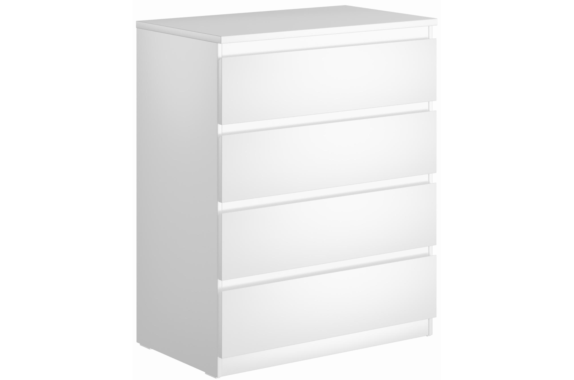 Комод Мальта 80х99 4 ящика белый
