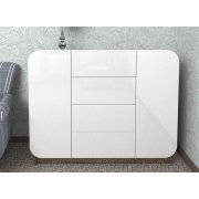 ясень шимо тёмный / белоснежный глянец