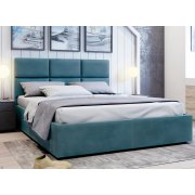 синий велюр shaggy azzure