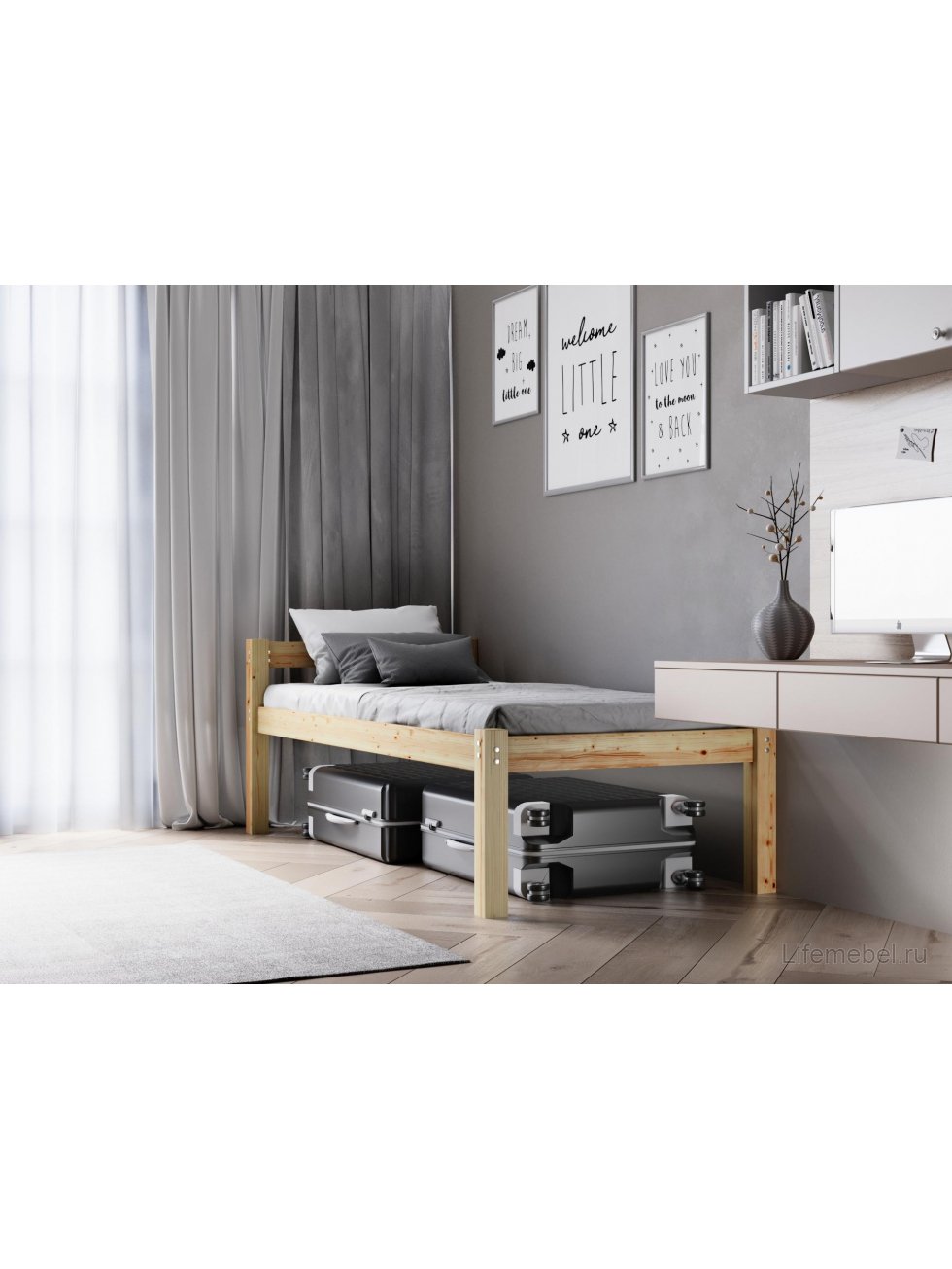 Подростковая кровать Помпея 70х200