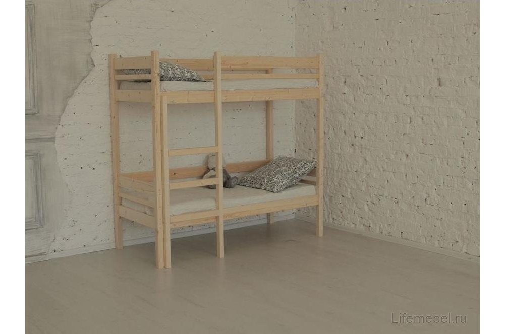 Двухъярусная кровать Микки 80х190 с матрасом