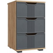 дуб крафт золотой / графит