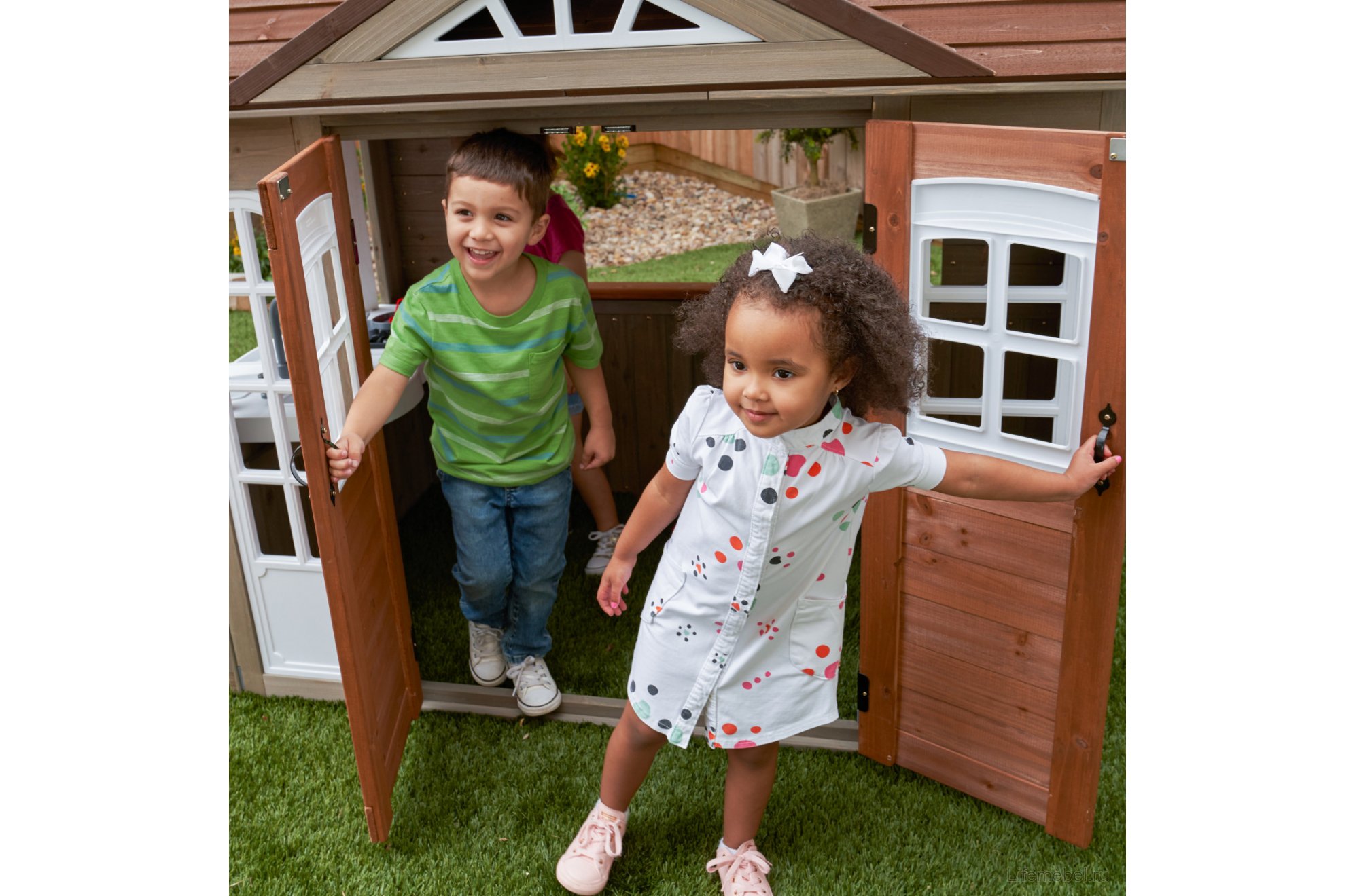 Детский домик Поместье Кантри Виста P280097_KE коричневый