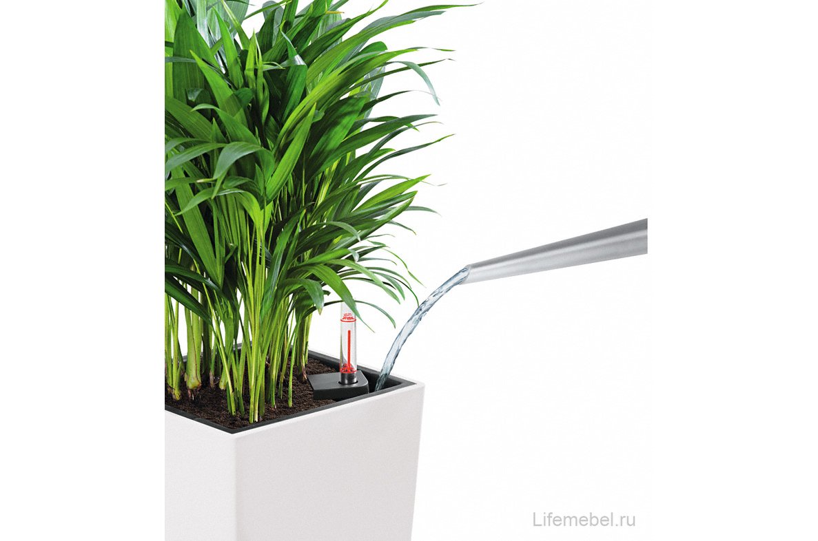 Кашпо Lechuza 13150 CUBICO Color 40 Белый
