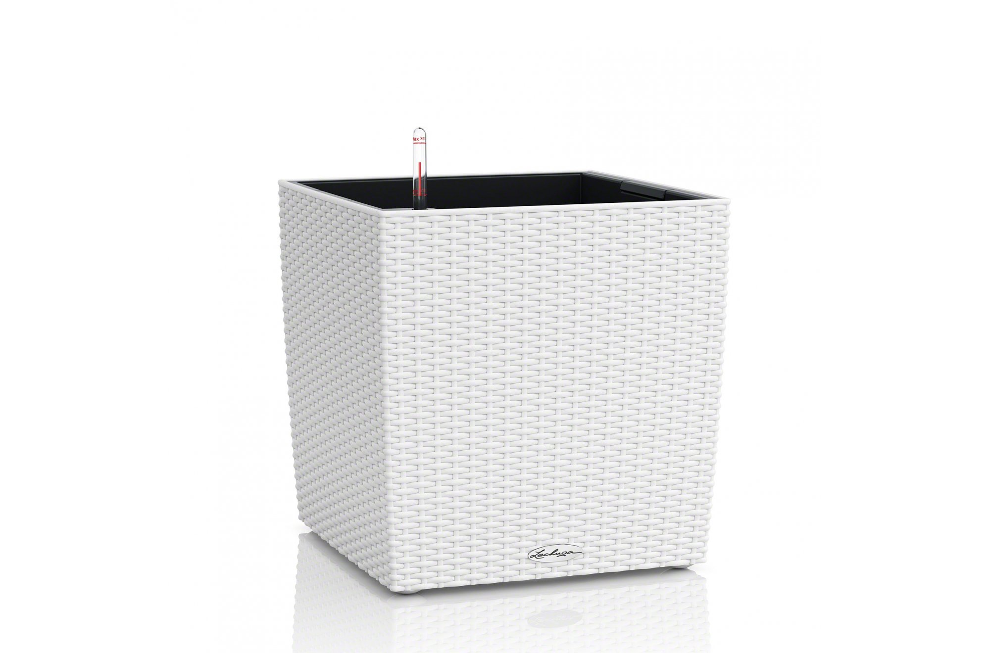 Кашпо Lechuza 15390 CUBE Cottage 50 Белый