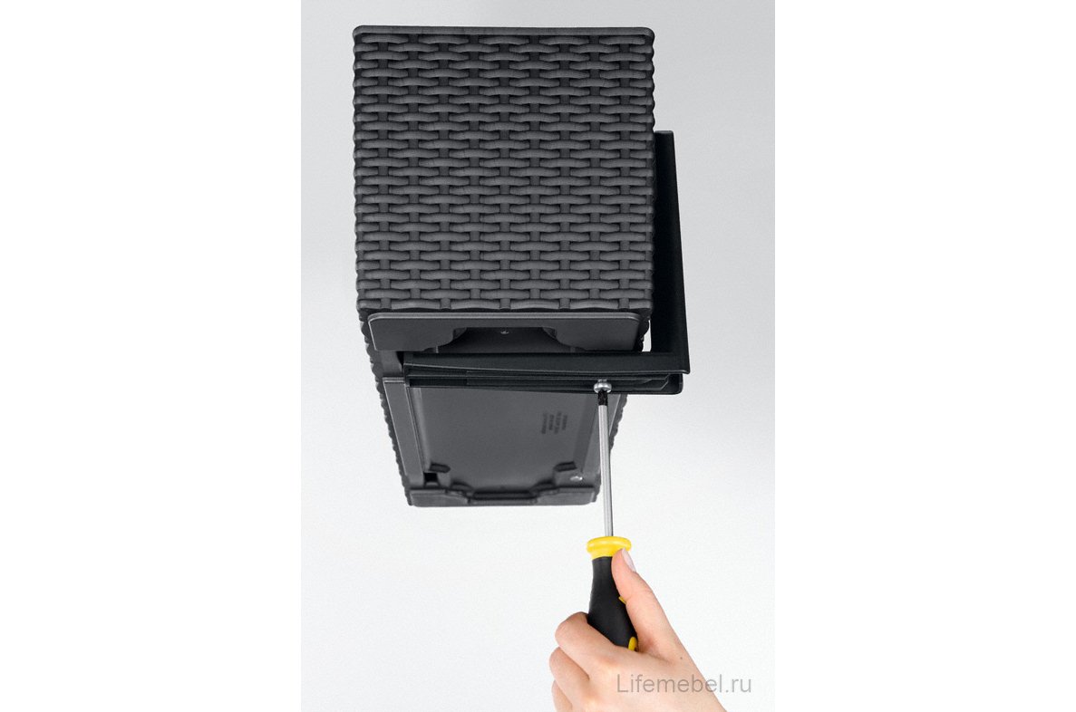 Кашпо Lechuza 15605 BALCONERA Cottage 50 мокка