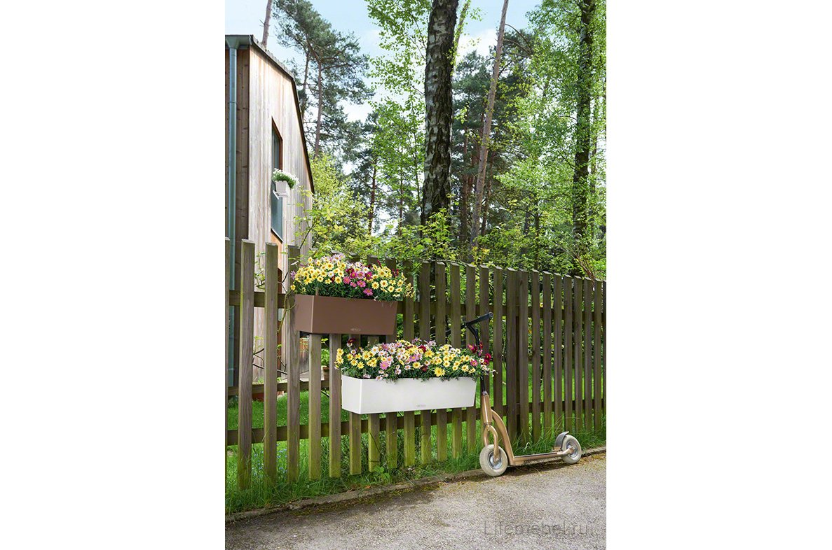 Кашпо Lechuza 15673 BALCONERA Color 50 серый